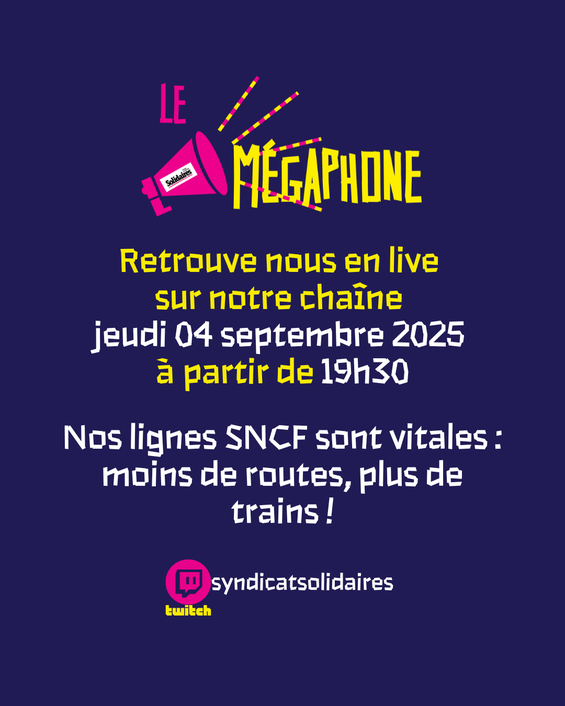 “Nos lignes SNCF sont vitales : moins de routes, plus de trains !”