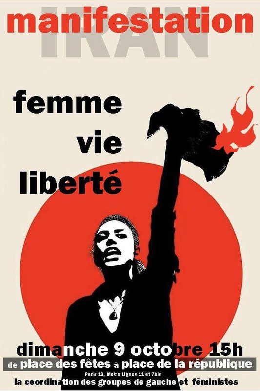 AppelIran9oct2022Paris